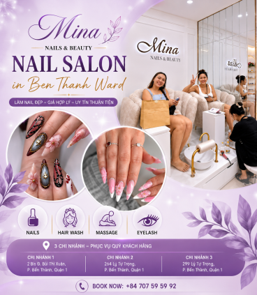 Nail Salon in Ben Thanh Ward – Địa Chỉ Làm Nail Được Khách Du Lịch Yêu Thích Tại Quận 1