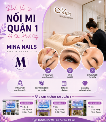 Địa Chỉ Nối Mi Đẹp Tại Quận 1 