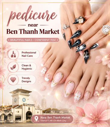 Pedicure Near Ben Thanh Market - Trải Nghiệm Foot Spa &amp; Chăm Sóc Móng Đẳng Cấp Tại Quận 1