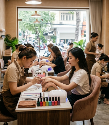 Tiệm Nail Đẹp Uy Tín Tại Quận 1 TP.HCM – Khám Phá Dịch Vụ Tại Mina Nails &amp; Beauty