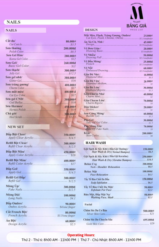 Mina Nails &amp; Beauty 