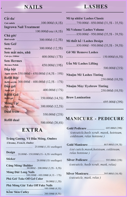 Mina Nails &amp; Beauty 