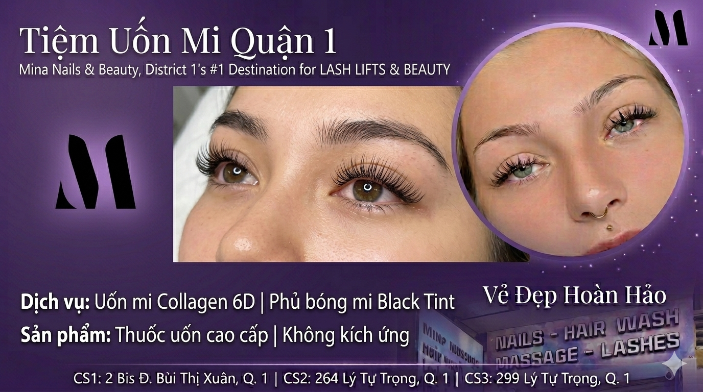 tiệm uốn mi quận 1